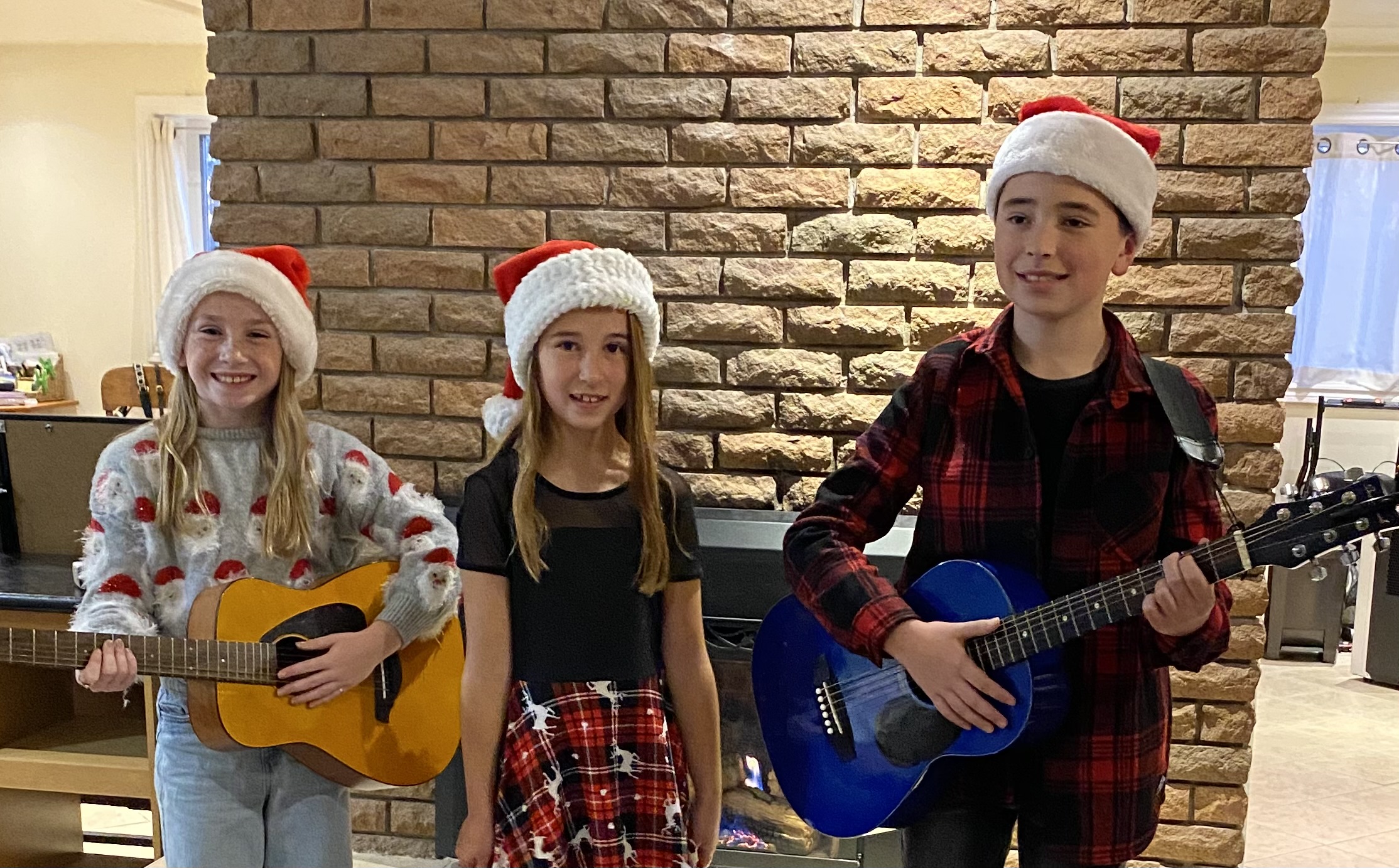 Liam Russell, Hannah Russell, and Avery MacDonald