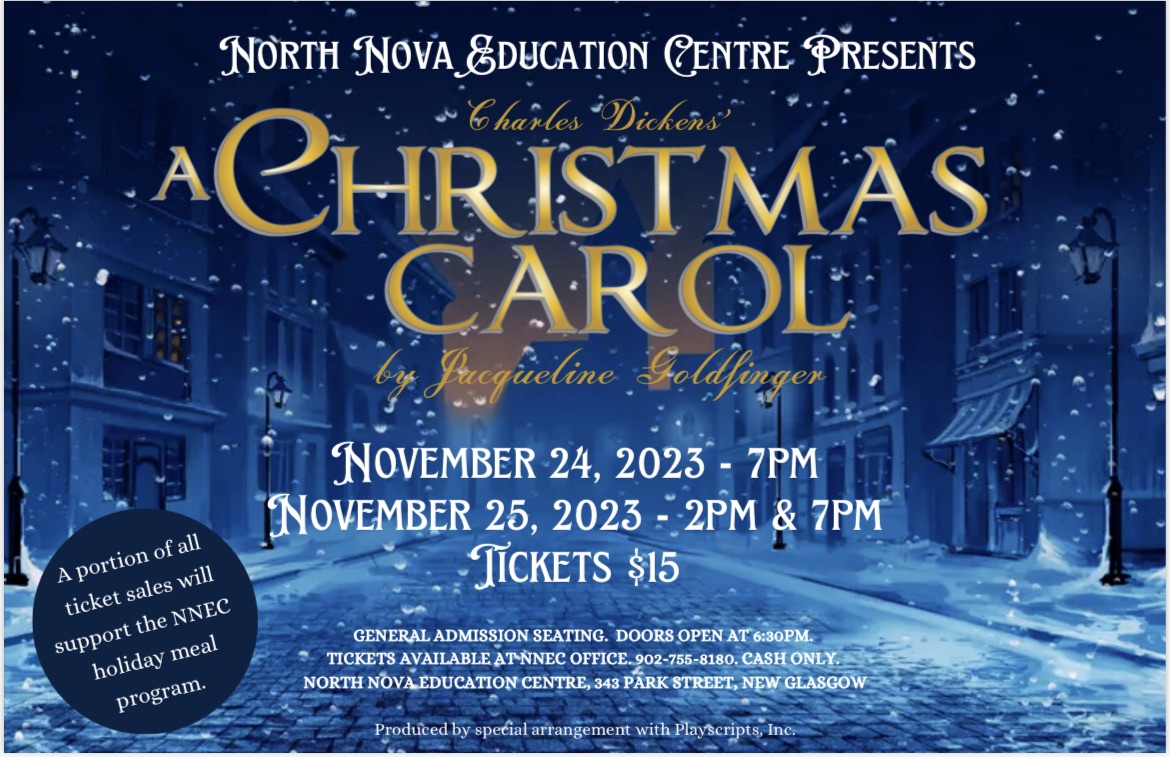 Stars from the North Nova Education Centre's "A Christmas Carol"